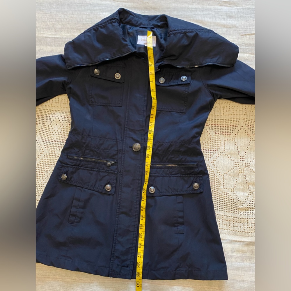 Laundry by Shelli Segal navy blue winter jacket size small - Picture 5 of 9